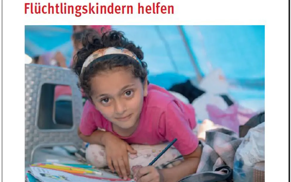 UNICEF-Report 2016: Flüchtlingskindern helfen UNICEF-Report 2016: Flüchtlingskindern helfen