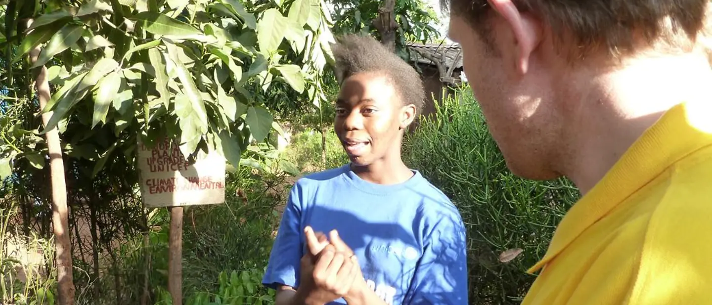 Klimabotschafter in Sambia | © UNICEF/DT2013-25953/Jennifer Kleeb Klimabotschafter in Sambia