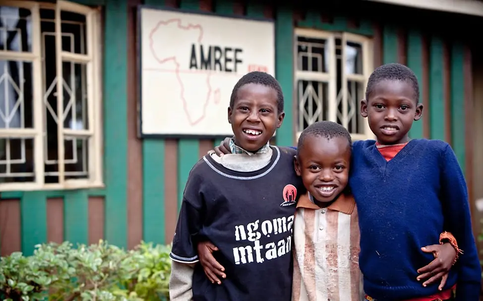 Kinder finden Zuflucht im von UNICEF unterstützten Kinderzentrum in Nairobi | © UNICEF/Schermbrucker Hilfe für die ärmsten Kinder der Stadt: UNICEF unterstützt das Dagoretti Centre