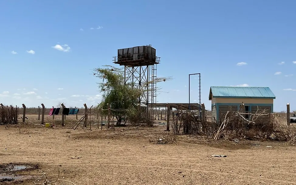 Klimawandel und Kinderrechte | © UNICEF/Berger Kenia: Solarbetriebene Wasserpumpen und Wassertanks