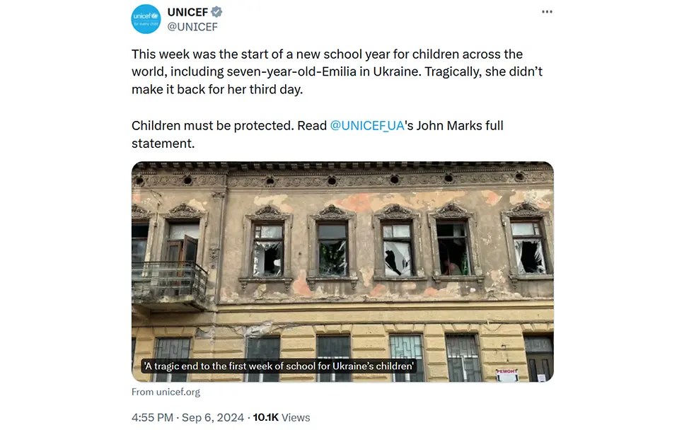 Ukraine: Erste Schulwoche endet mit tödlichen Angriffen Angriffe Ukraine