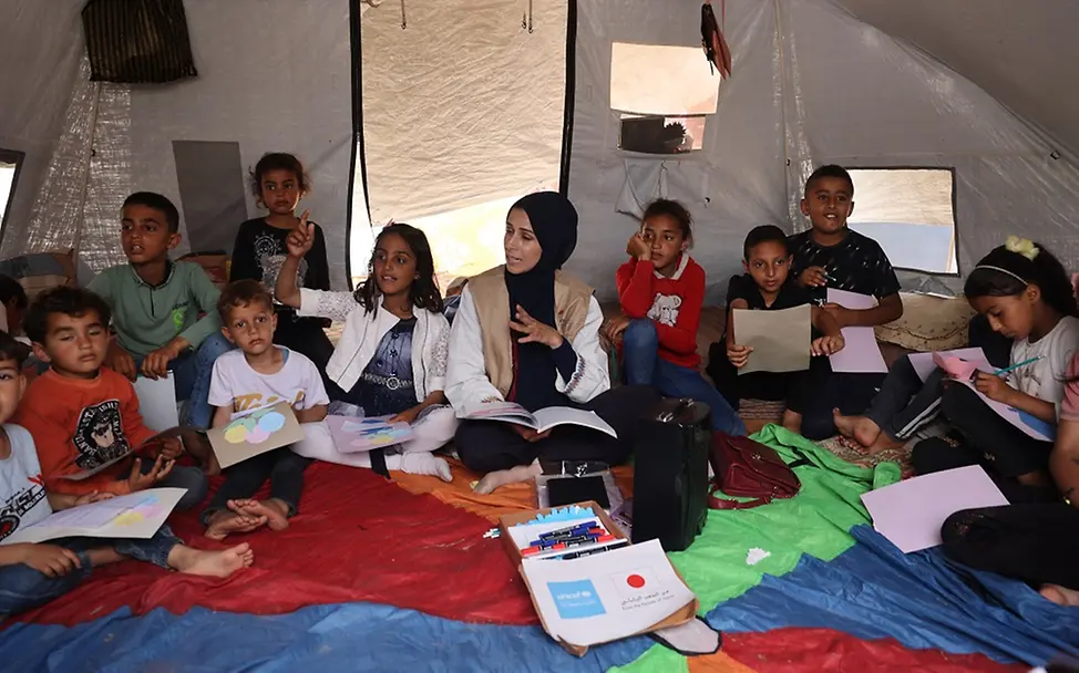 Bildung in Gaza | UNICEF/El Baba UNI580025