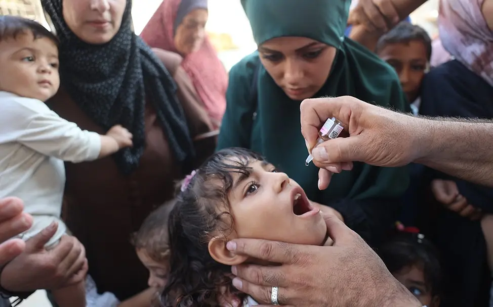 Impfkampagne gegen Polio in Gaza | UNICEF/El Baba Gaza: Impfkampagne gegen Polio