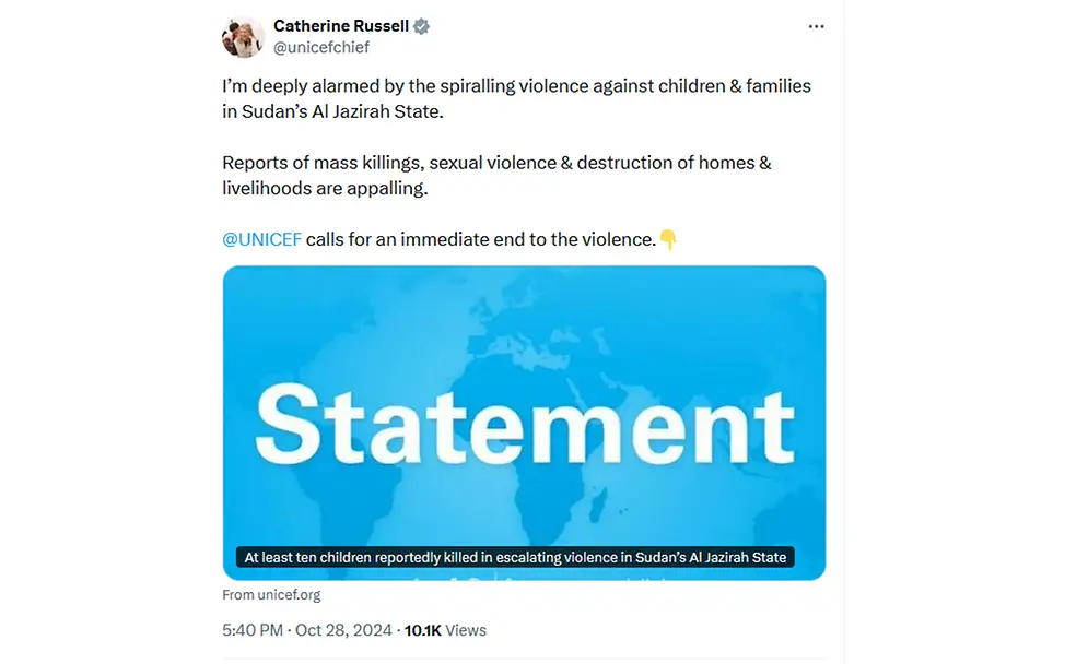 Eskalierende Gewalt im Bundesstaat Jezira Sudan Gewalt