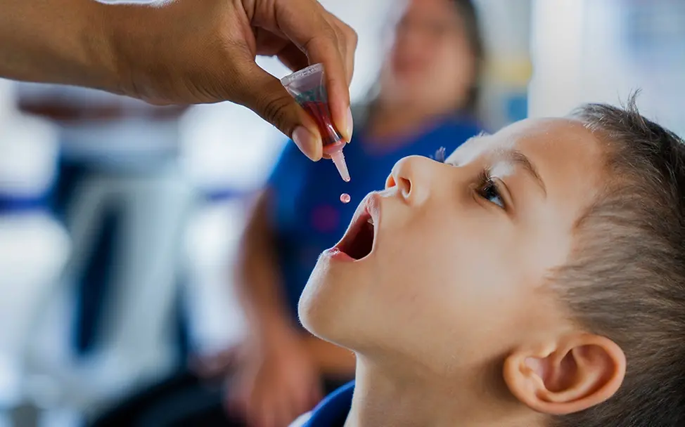 Polio-Impfung in Brasilien | UNICEF/Érico Hiller Polio-Impfung in Brasilien