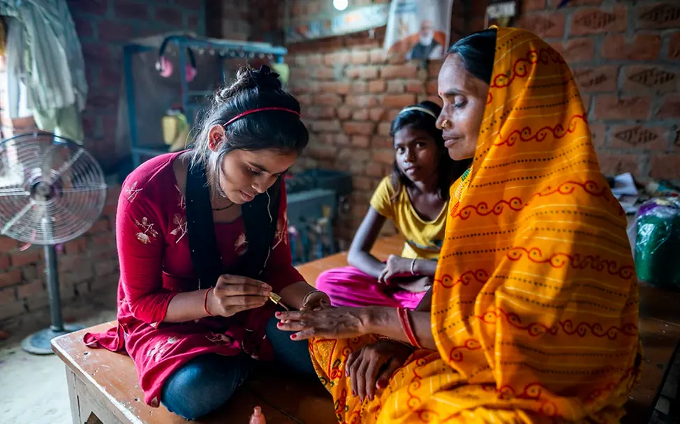 Es ist wichtig gegen Tabus und Mythen rund um Menstruation anzukämpfen.| © UNICEF/ Bhardwaj Menstruation: Es ist wichtig gegen Tabus und Mythen rund um Menstruation anzukämpfen.