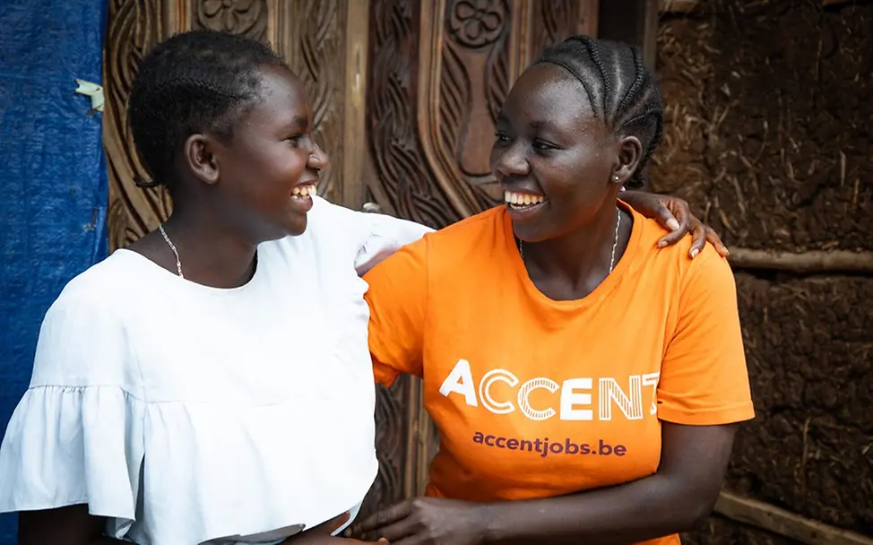 Kidist und ihre Mutter Aster können über alles reden auch die Menstruation. | © UNICEF/Pouget Menstruation: Kidist und ihre Mutter Aster können über alles reden auch die Menstruation.