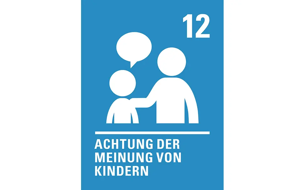 Was ist Demokratie einfach erklärt: Artikel 12 der Konvention der Kinderrechte. | © UN Was ist Demokratie einfach erklärt: Artikel 12 der Konvention der Kinderrechte