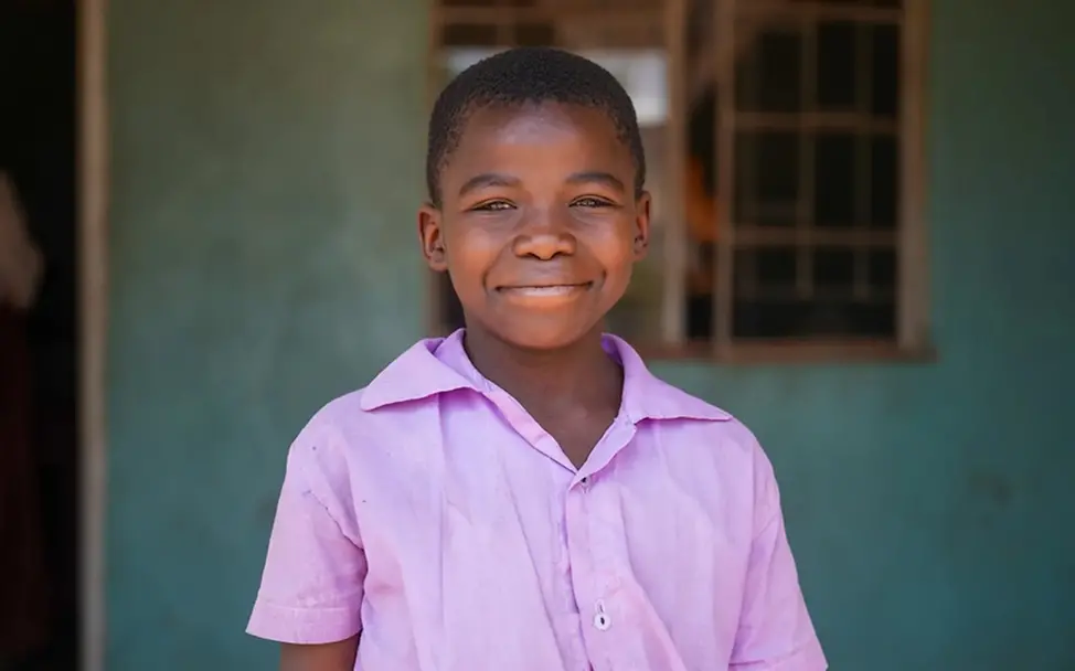 Patrick (11) aus Sambia. © UNICEF Zambia/2025/Adam Gute Nachrichten: Patrick (11) aus Sambia.