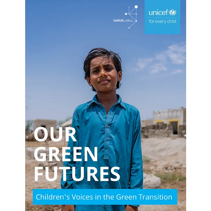 ©UNICEF Bild von Junge in türkisenem Hemd.