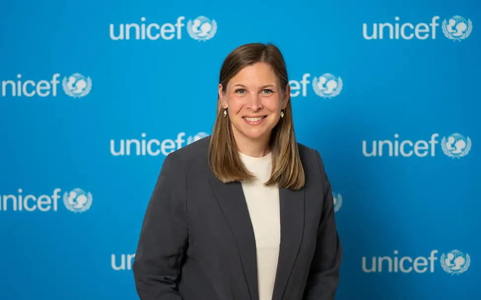 Charlotte van Randenborgh ist neue Kommunikations-Chefin bei UNICEF Deutschland. | © UNICEF/Sachse-Grimm Charlotte van Randenborgh ist neue Kommunikations-Chefin bei UNICEF Deutschland.