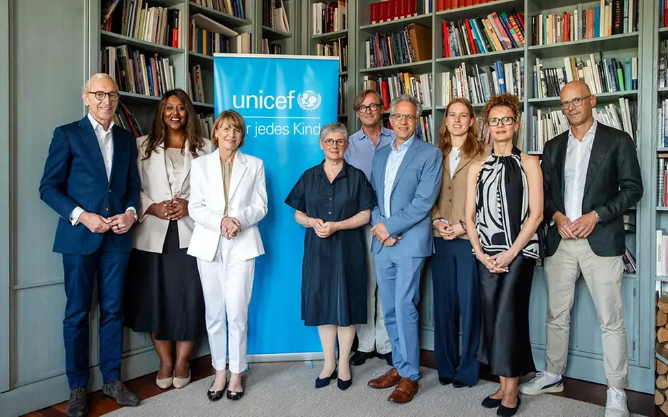 Der neu gewählte UNICEF Vorstand. | © UNICEF/Zimmermann Der neu gewählte UNICEF Vorstand.