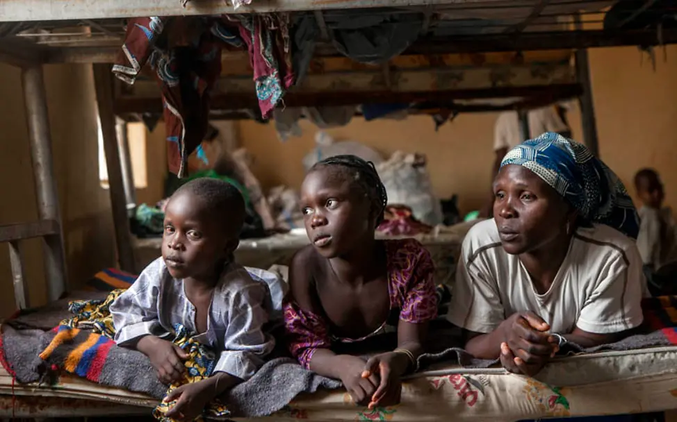 Auf der Flucht vor der Gewalt | © UNICEF/NYHQ2015-0474/Esiebo Auf der Flucht vor der Gewalt