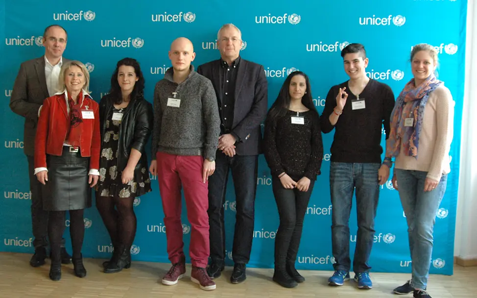 Eine Jury aus Jugendlichen und Erwachsenen wählte das deutsche Team aus. | © UNICEF/DT2015-21475/Kristina Müller Jugendgipfel J7 2015: Eine Jury aus Jugendlichen und Erwachsenen wählte das deutsche Team aus.