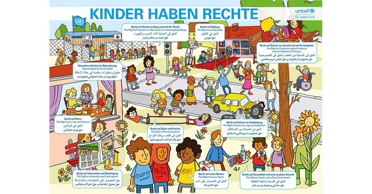 Kinder Haben Rechte Din A1 Poster Von Unicef Zum Download 0959