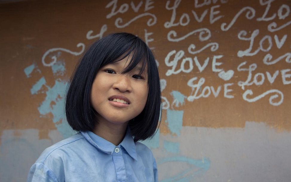 Vietnam: Das 14-Jährige Mädchen Ho Thi Thanh Dao.