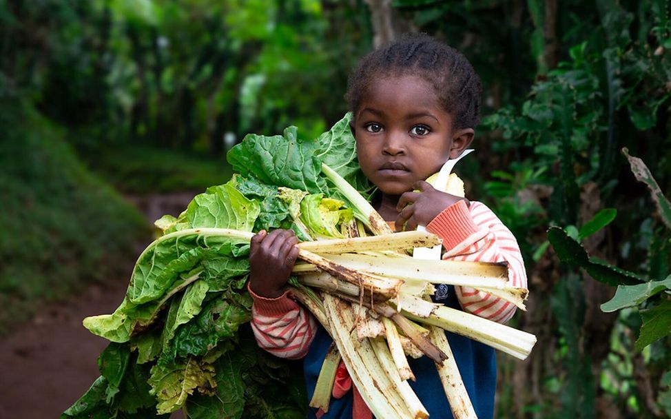 Äthiopien: Ausgewogene Ernährung für Kinder